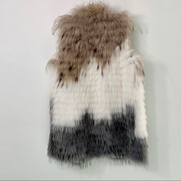 Linda Richards Unique Fox Fur Ombre Vest - Picture 5 of 12